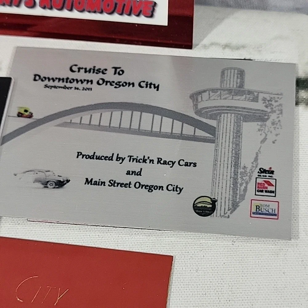 Cruise-In Classic Car Show Souvenir Fridge Magnets Lot Of 8 Oregon